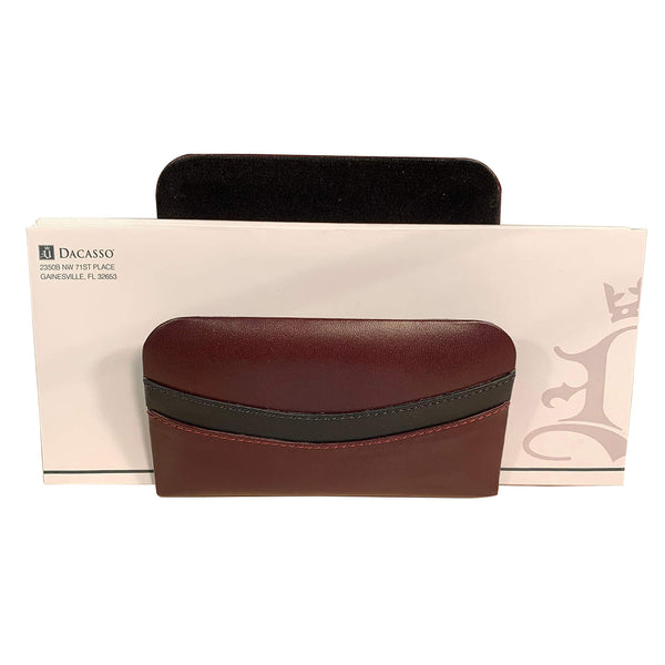 dacasso Two-Tone Leather Letter Holder