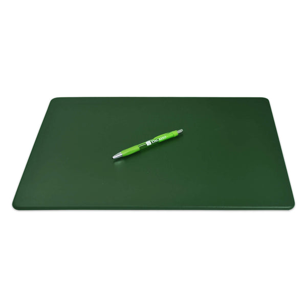 dacasso Dark Green Leatherette 17 x 14 Conference Table Pad