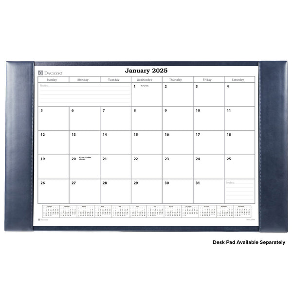 Dacasso Desk Pad Monthly Calendar Insert 28.75" X 16.75"