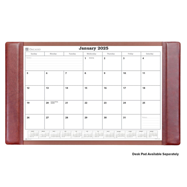 Dacasso Desk Pad Monthly Calendar Insert 32.875 X 18.875