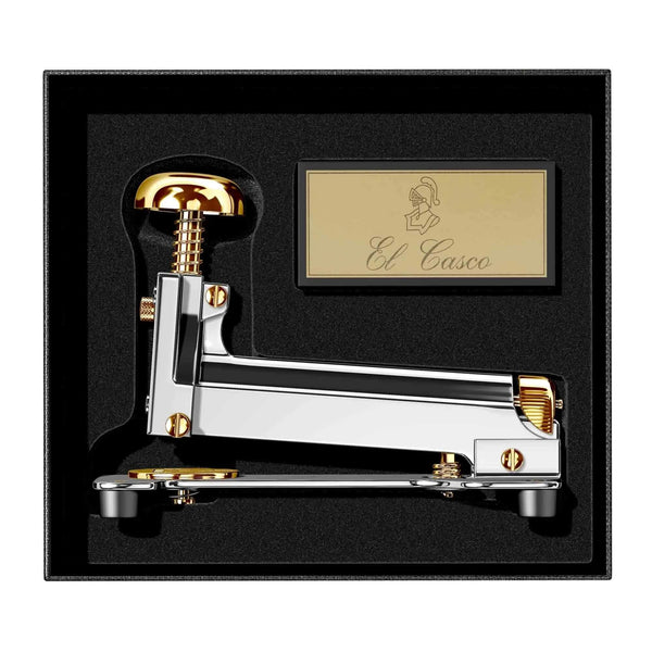 Dacasso El Casco Chrome And 23 Kt Gold Large Stapler
