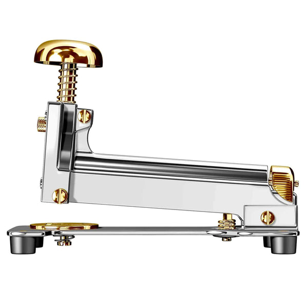 Dacasso El Casco Chrome And 23 Kt Gold Large Stapler