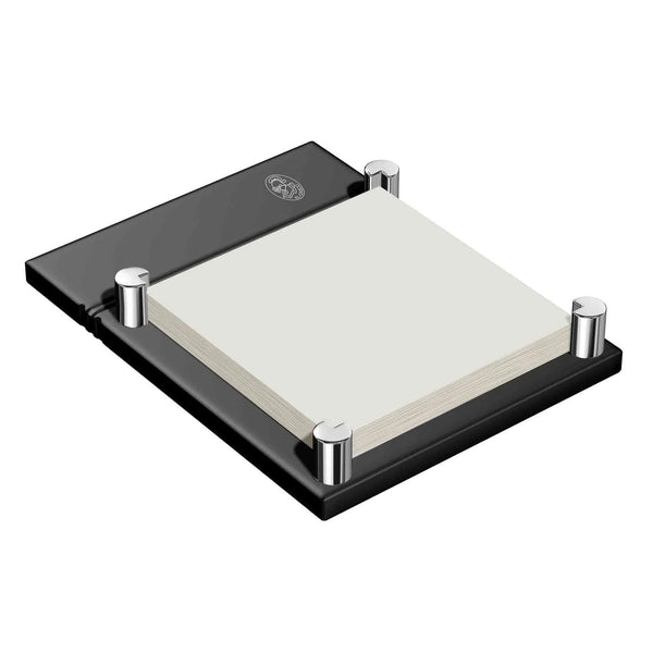 dacasso El Casco M671 Adhesive Note Holder (Chrome & grey)