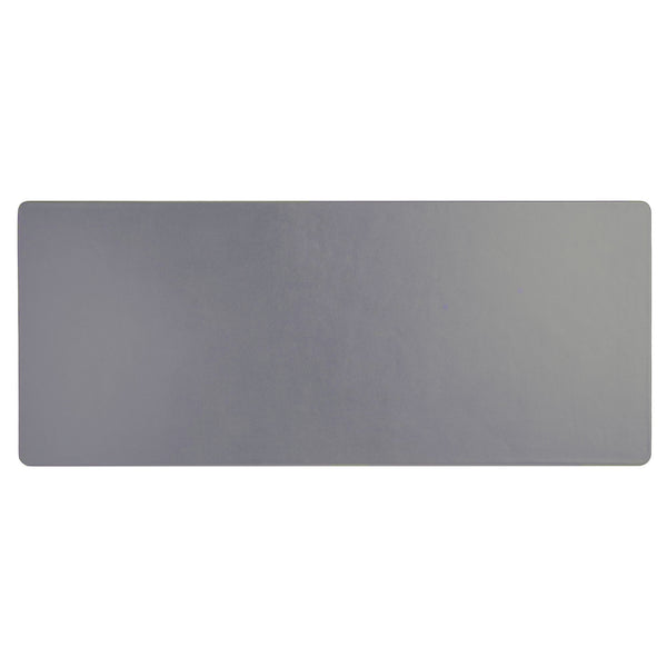 Dacasso Gray Leather 30" X 12.5" Conference Table Single Runner