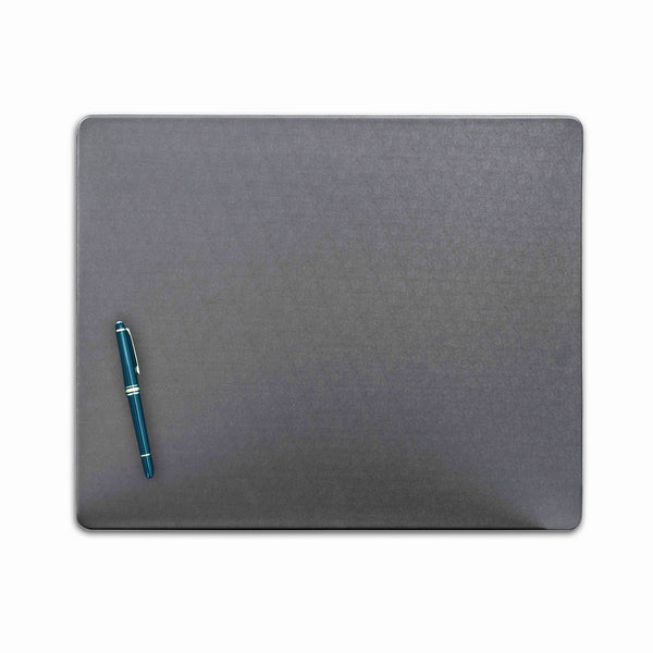 dacasso Gray Leatherette 17 x 14 Conference Table Pad