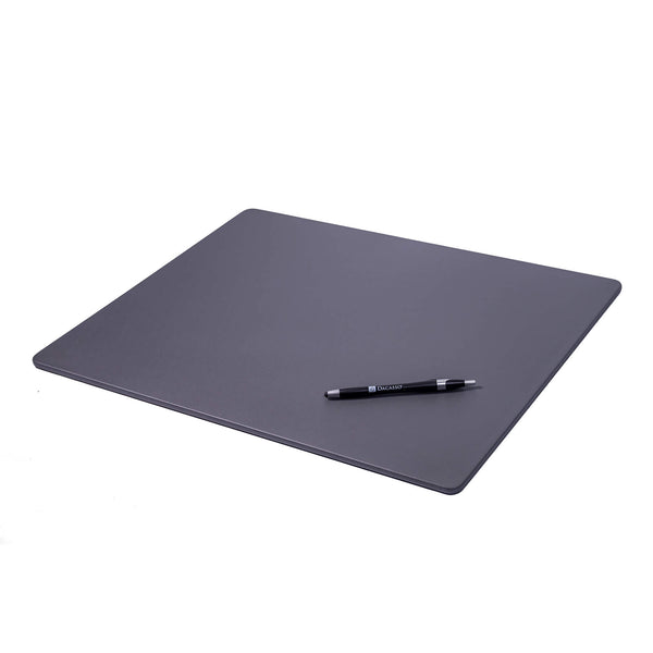 Dacasso Gray Leatherette 20" X 16" Conference Table Pad