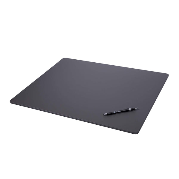 Dacasso Gray Leatherette 24" X 19" Conference Table Pad