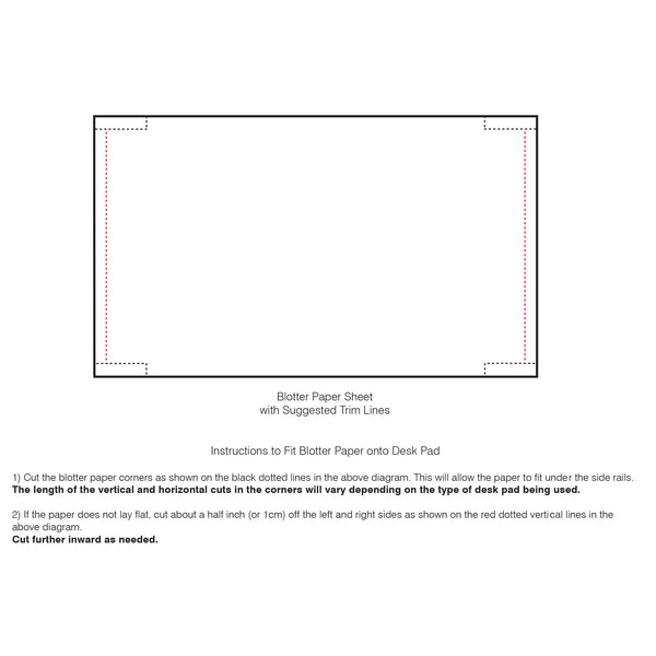 Dacasso Mustard Green 30" X 18" Blotter Paper Pack (5pk)