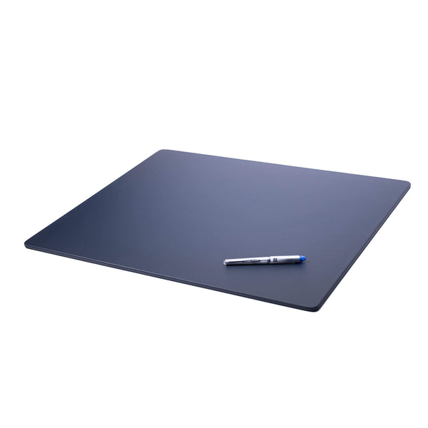 Dacasso Navy Blue Leatherette 20" X 16" Conference Table Pad