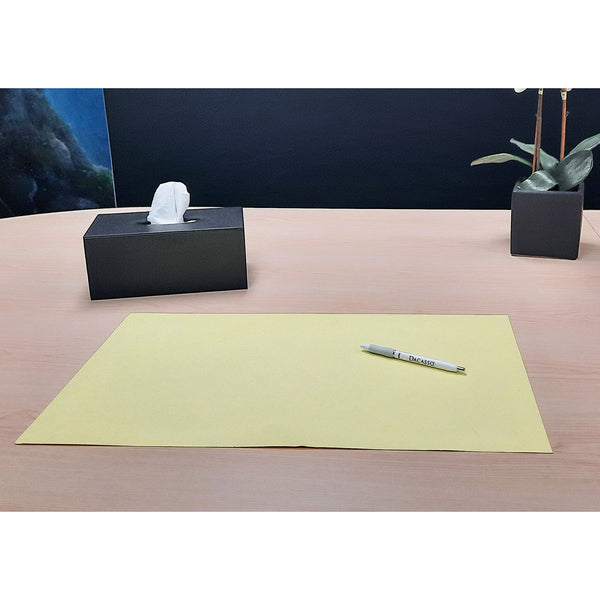 Dacasso Pastel Yellow 22" X 14" Blotter Paper Pack (5pk)