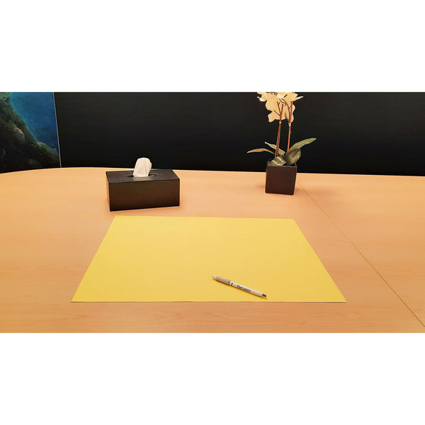 Dacasso Pastel Yellow 24" X 19" Blotter Paper Pack (5pk)