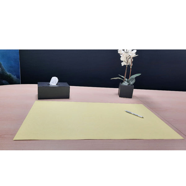 Dacasso Pastel Yellow 34" X 20" Blotter Paper Pack (5pk)