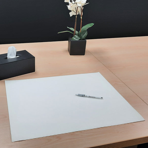 Dacasso Pearl White 24" X 19" Authentic Blotter Paper Pack (5pk)