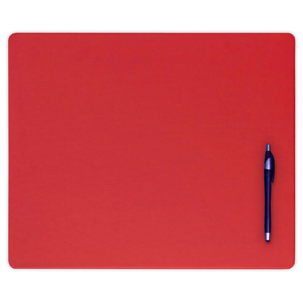 dacasso Red Leatherette 17 x 14 Conference Table Pad