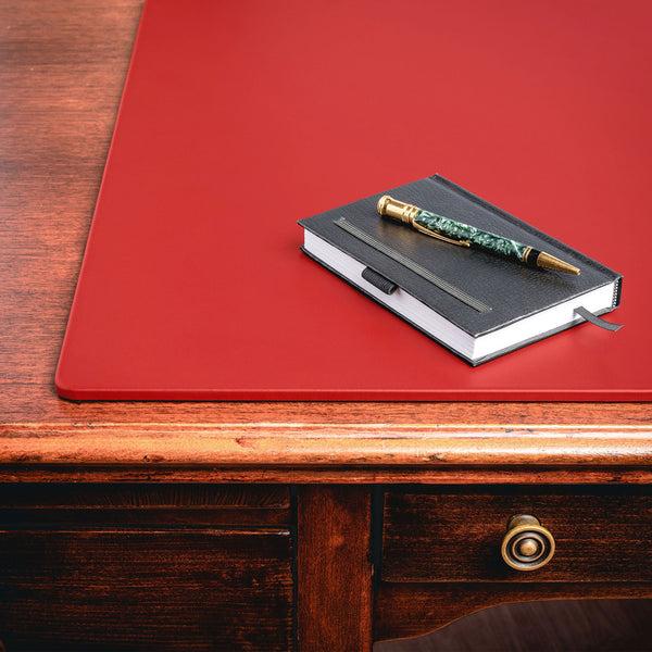 Dacasso Red Leatherette 20 X 16 Conference Table Pad