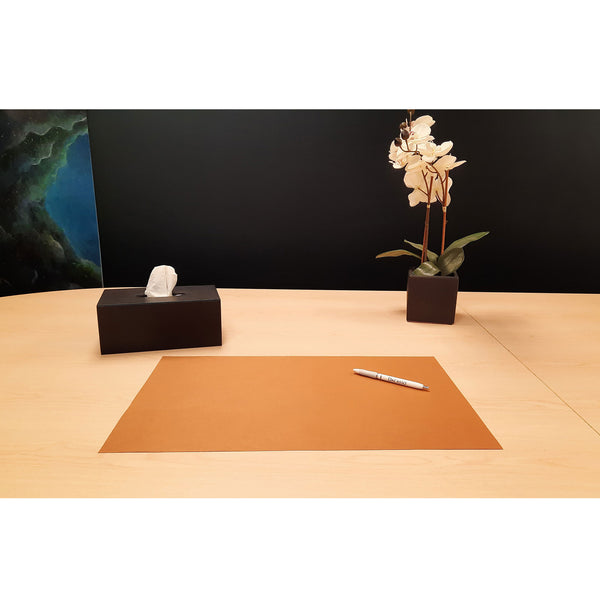 Dacasso Warm Tan Brown 22" X 14" Blotter Paper Pack (5pk)