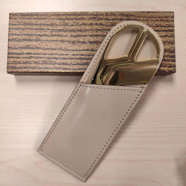 Dacasso White Latte Bonded Leather Mini Library Set