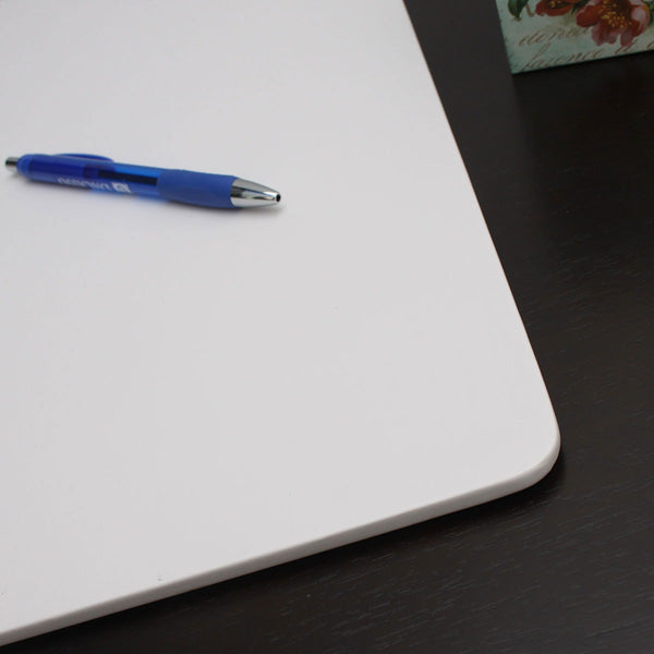 Dacasso White Leatherette 17 X 14 Conference Table Pad