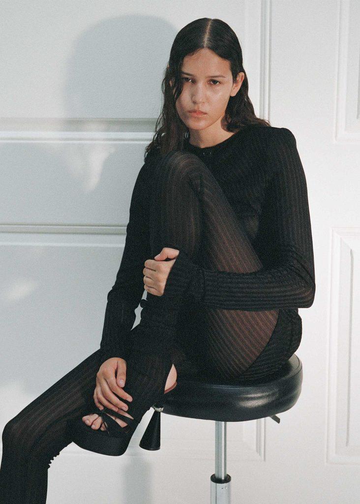 D'accori Amelia Top Pure Black