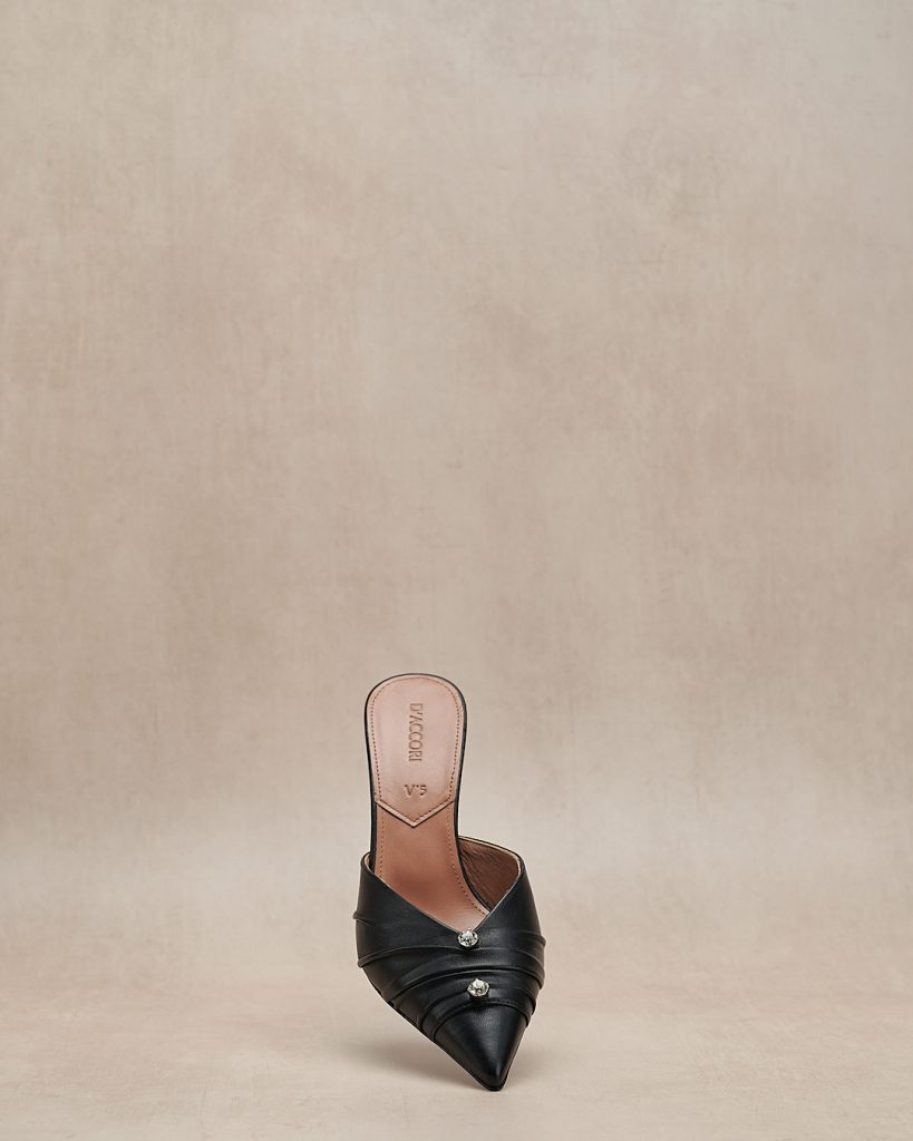 D'accori Angel Mule Pure Black