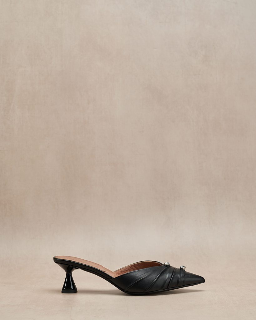 d'accori Angel Mule Pure Black