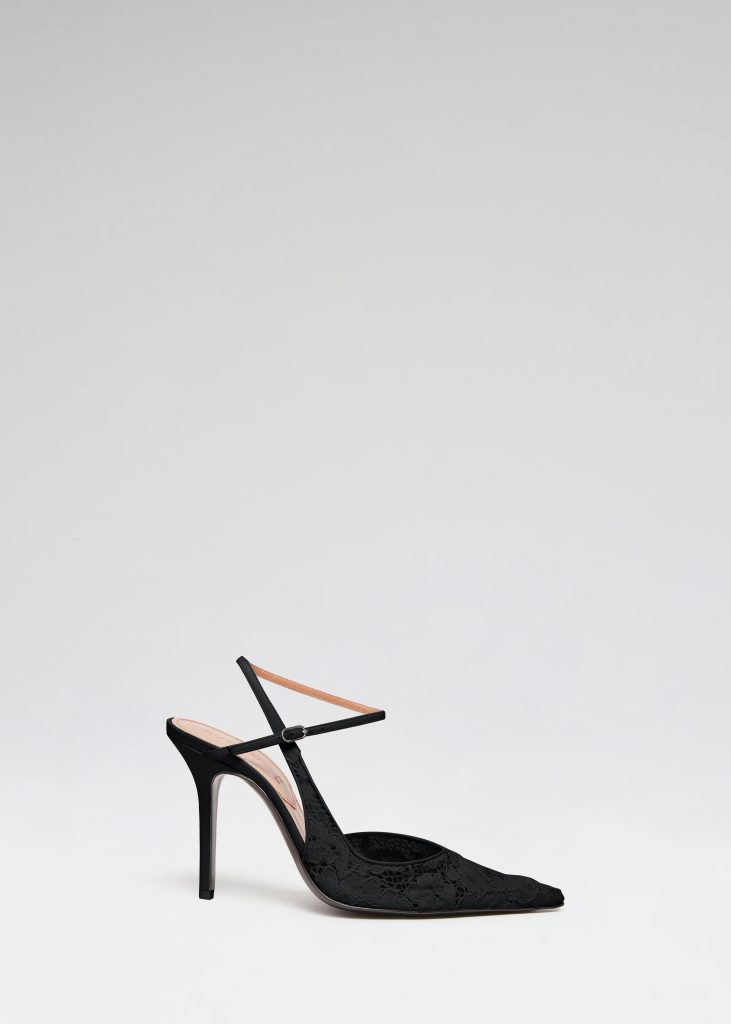 d'accori Arya Pumps Black Lace