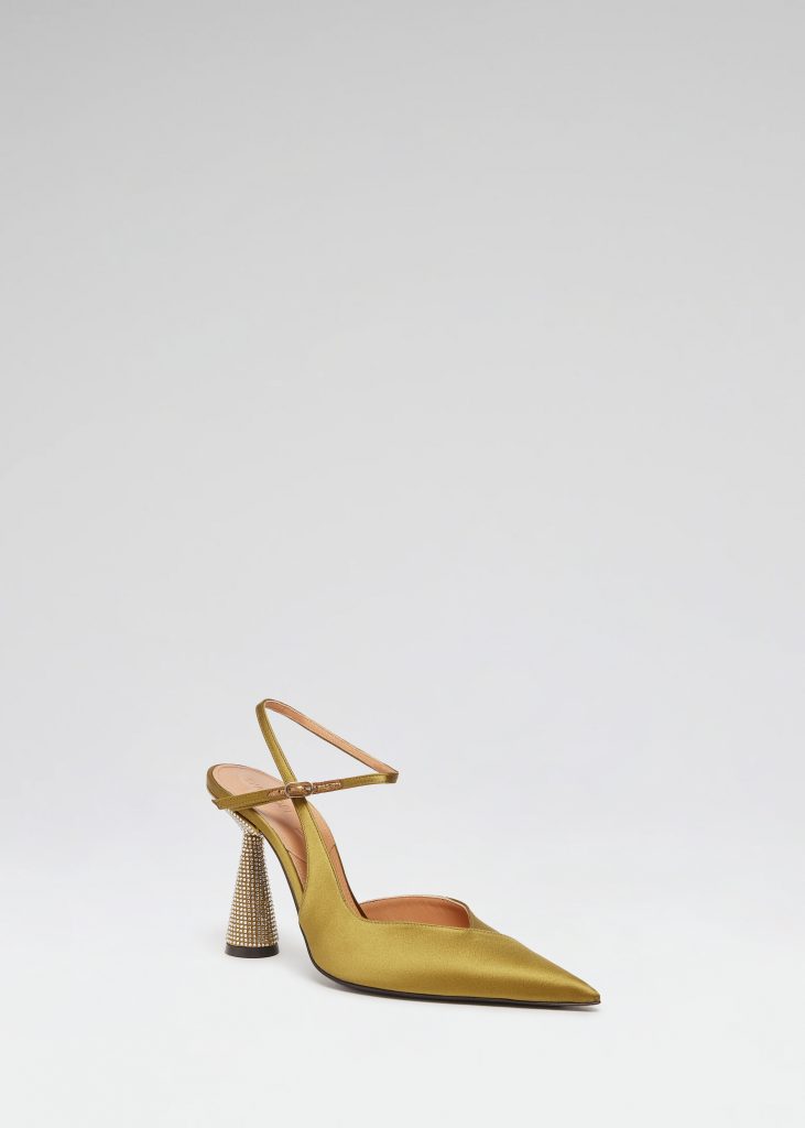 D'accori Arya Pumps Gold Sand