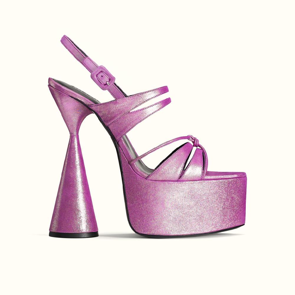 d'accori Belle Sandals Lavender Blonde
