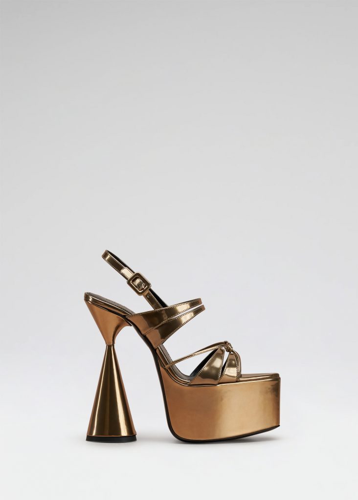d'accori Belle Sandals Metallic Bronze