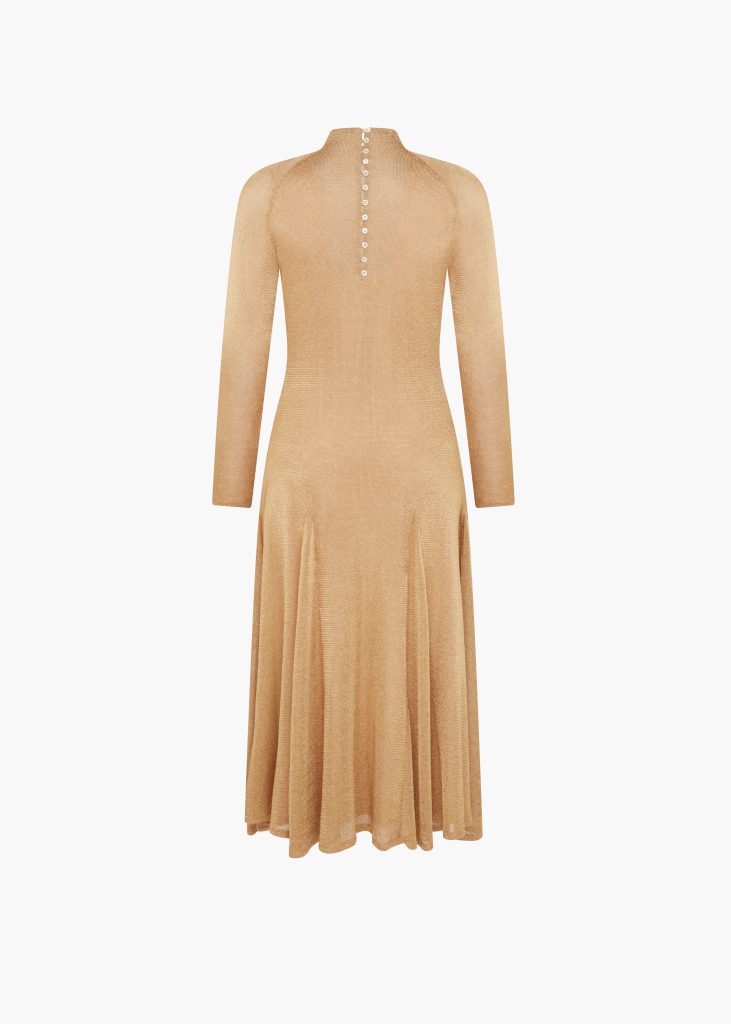 D'accori Candice Dress Liquid Gold