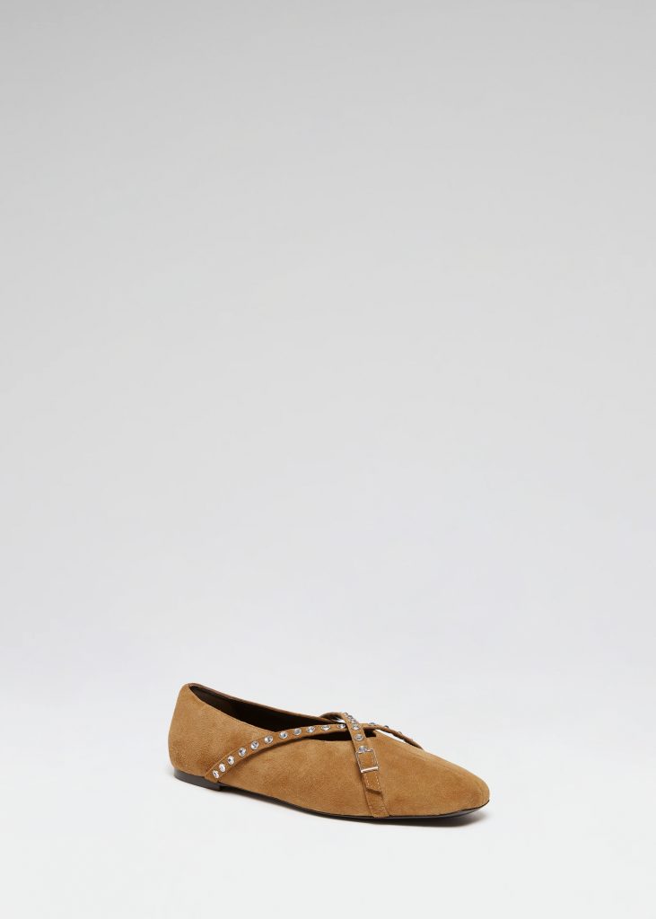 D'accori Cara Ballet Flats COGNAC