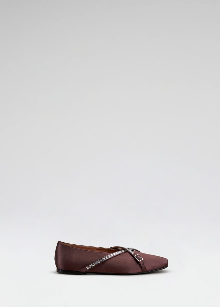 d'accori Cara Ballet Flats Espresso