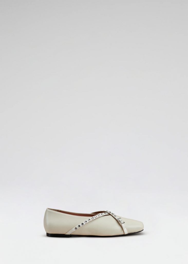 d'accori Cara Ballet Flats Whyte