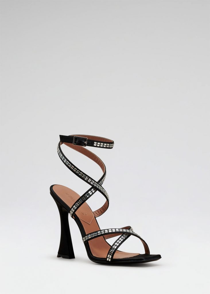 D'accori Carre Sandals 85 Noir