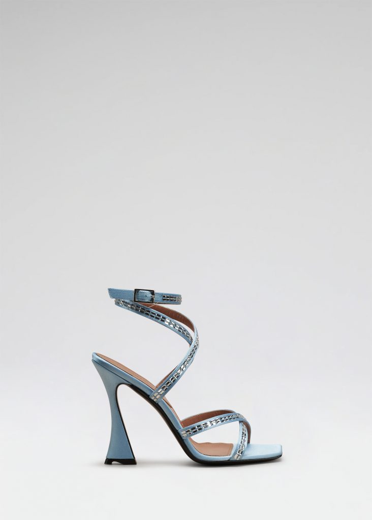 d'accori Carre Sandals Powder Blue