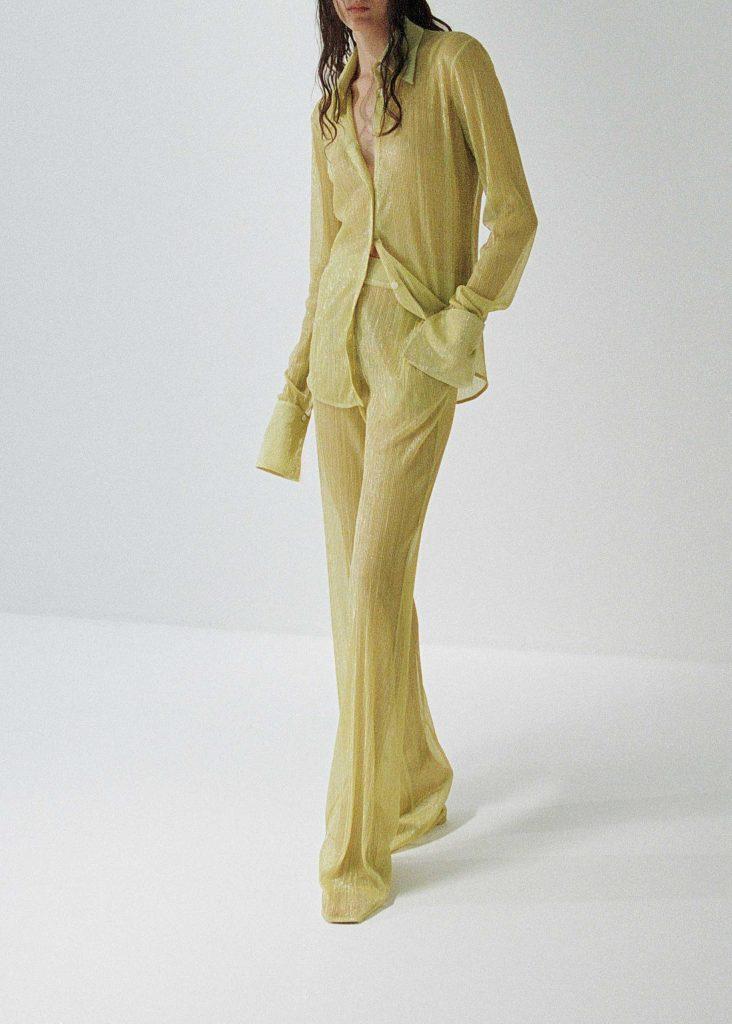 D'accori Casa Trousers Chameleon Green