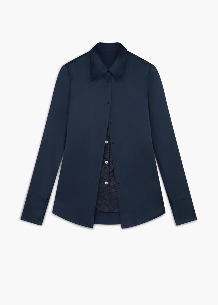 d'accori City Double Shirt Midnight Blue