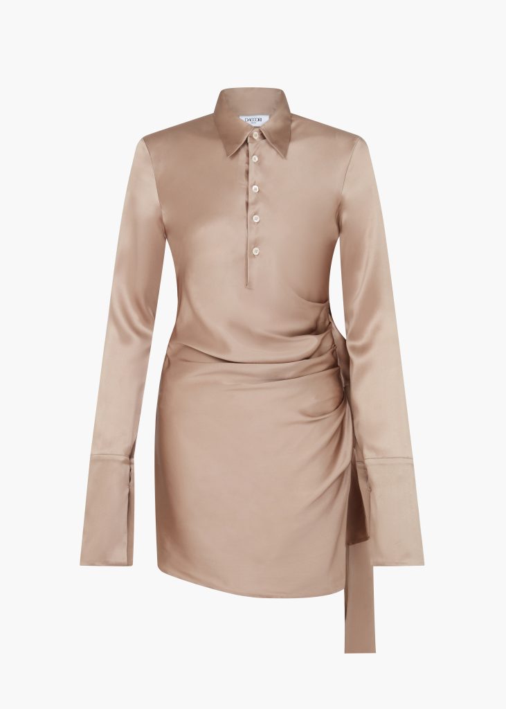 d'accori City Shirt Dress Latte