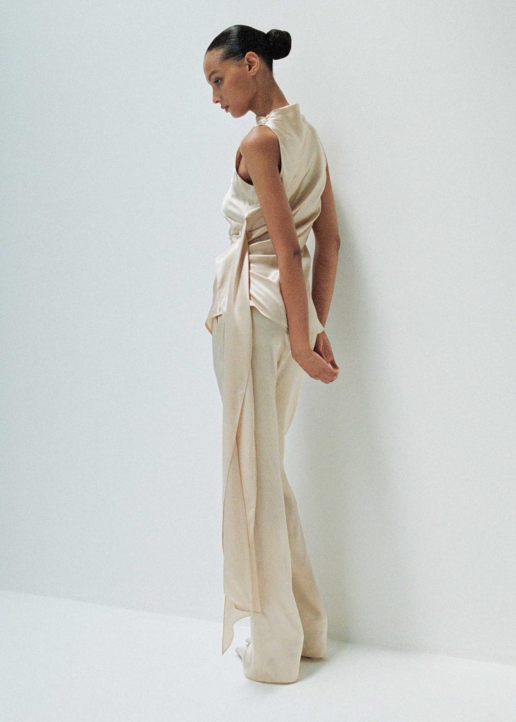 d'accori City Trousers Off White