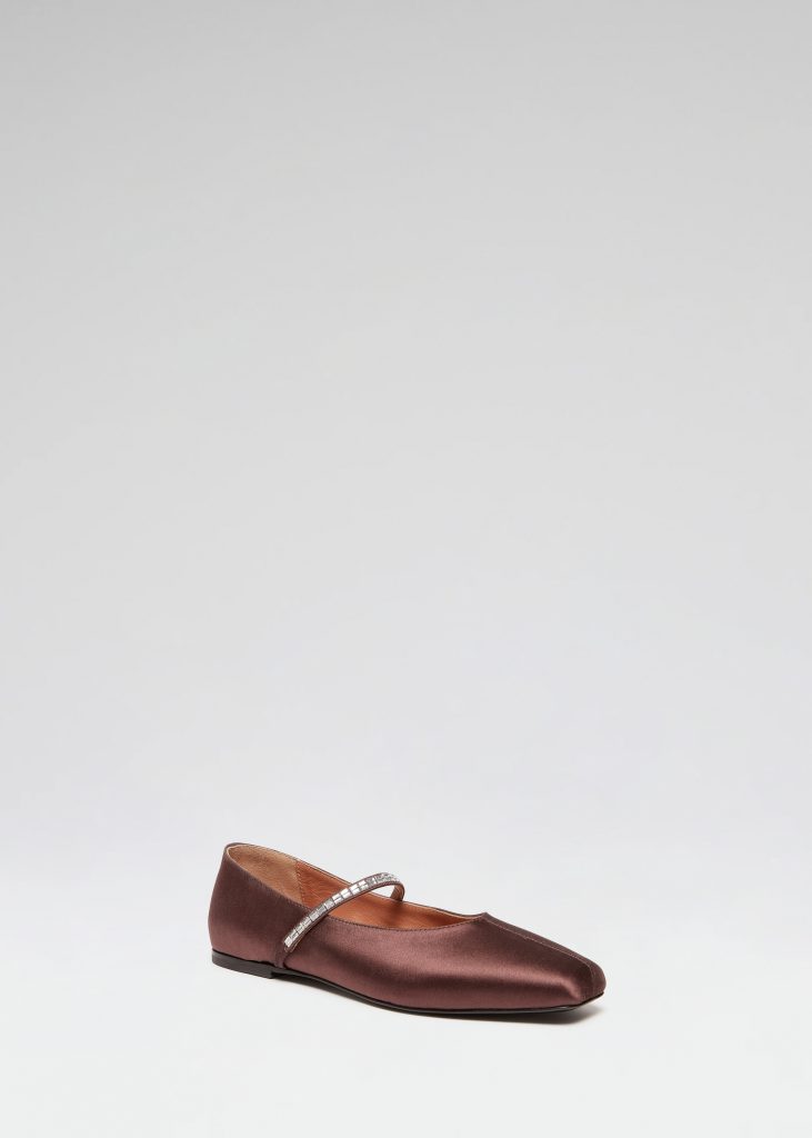 D'accori Cleo Ballet Espresso Brown