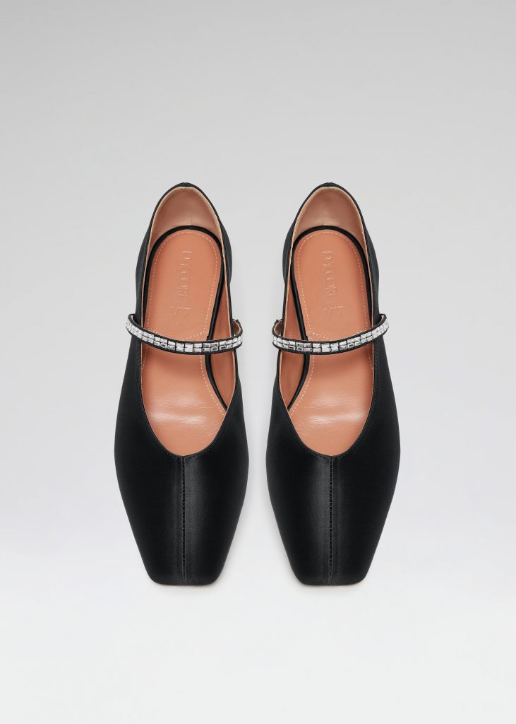 D'accori Cleo Ballet Pure Black