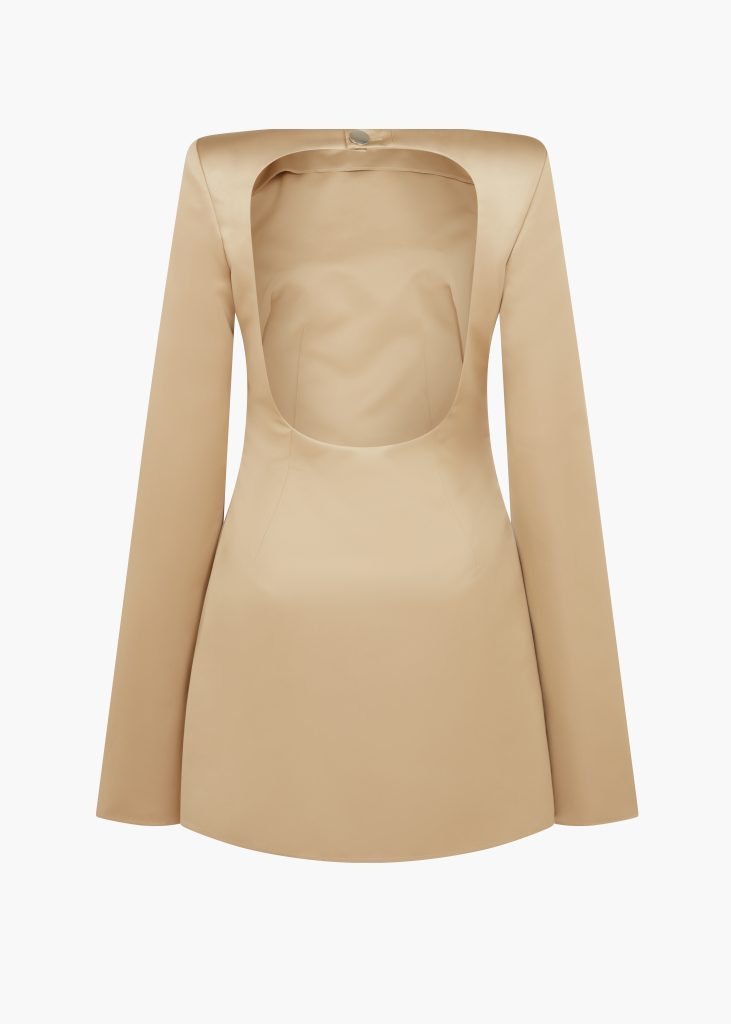 D'accori Colette Dress Gold Sand