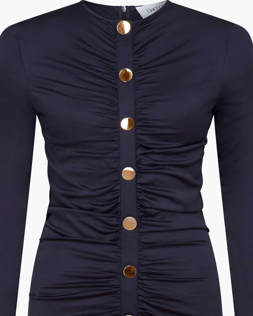 D'accori Dara Dress Navy Blue