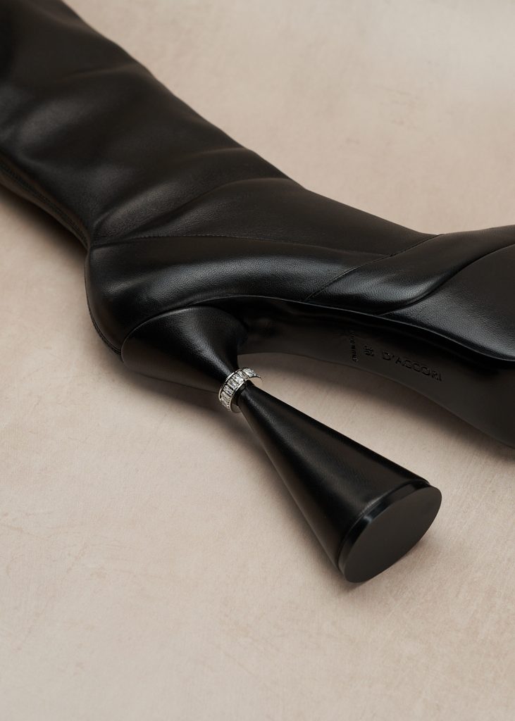 D'accori Ivy Boots Pure Black