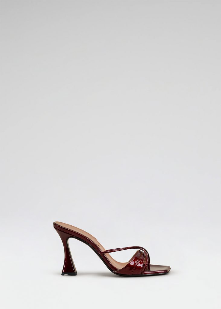 d'accori Lust Mules 85 Cherry Jelly