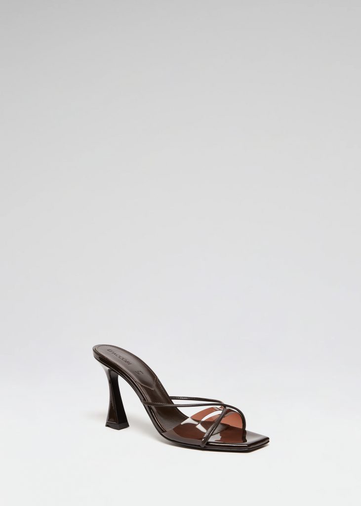 D'accori Lust Mules 85 Espresso Brown
