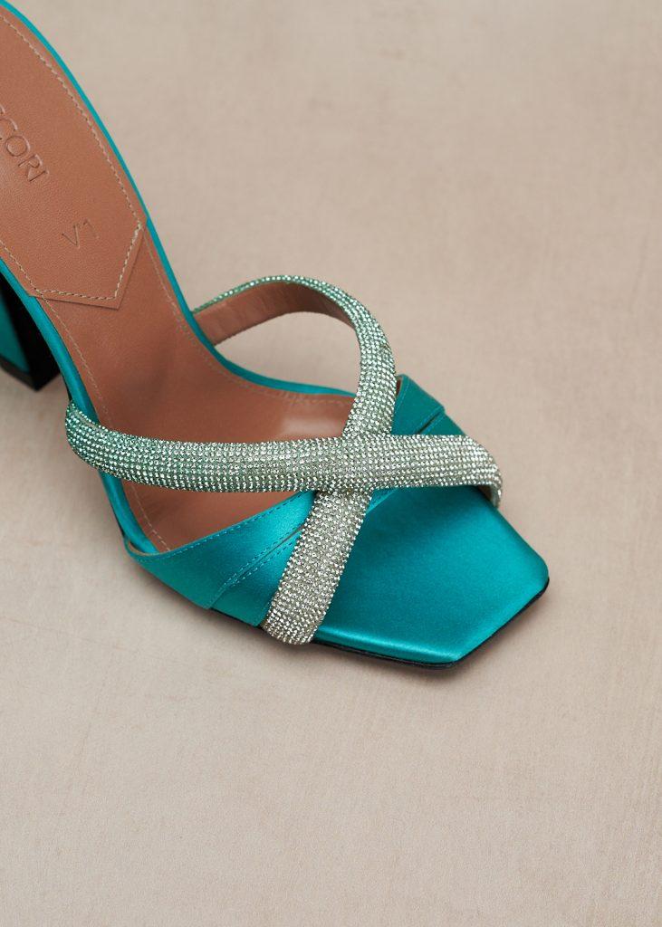 D'accori Lust Mules Pool Blue