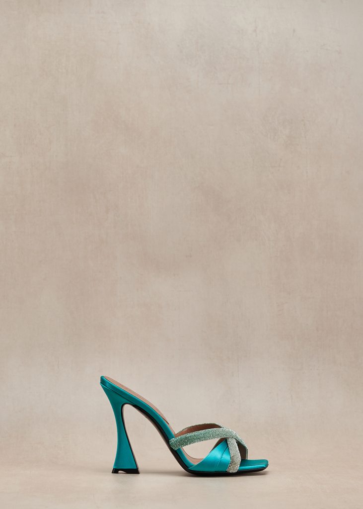 d'accori Lust Mules Pool Blue