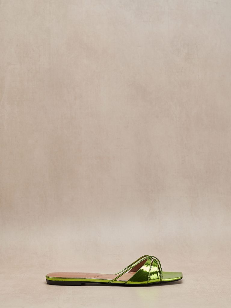 d'accori Lust Slides Chameleon Green