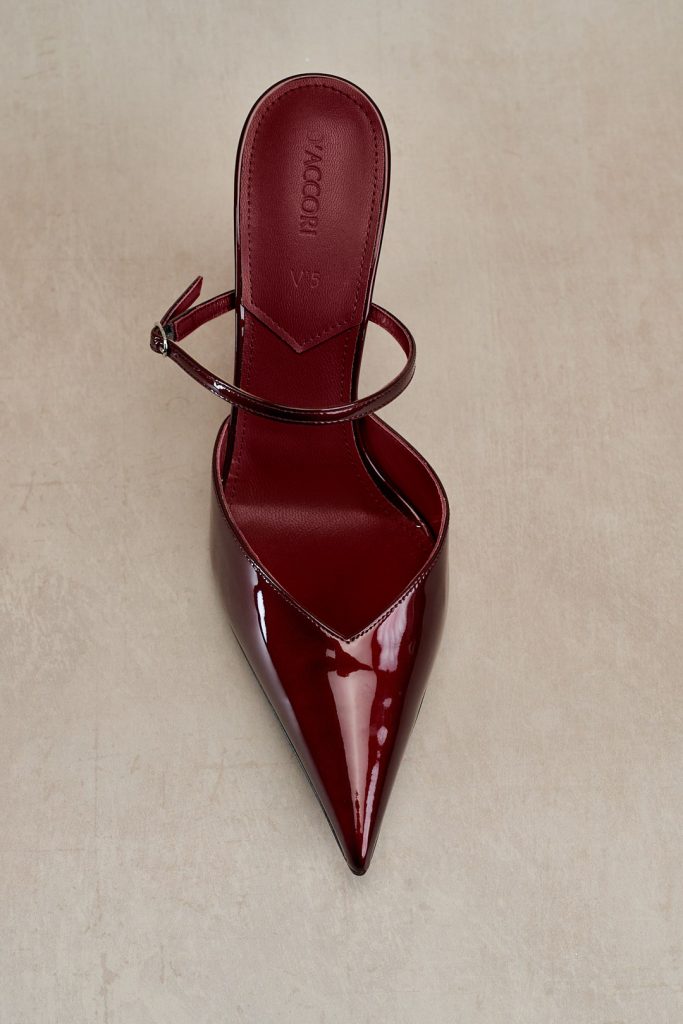 D'accori Ruby Mule Cherry Jelly